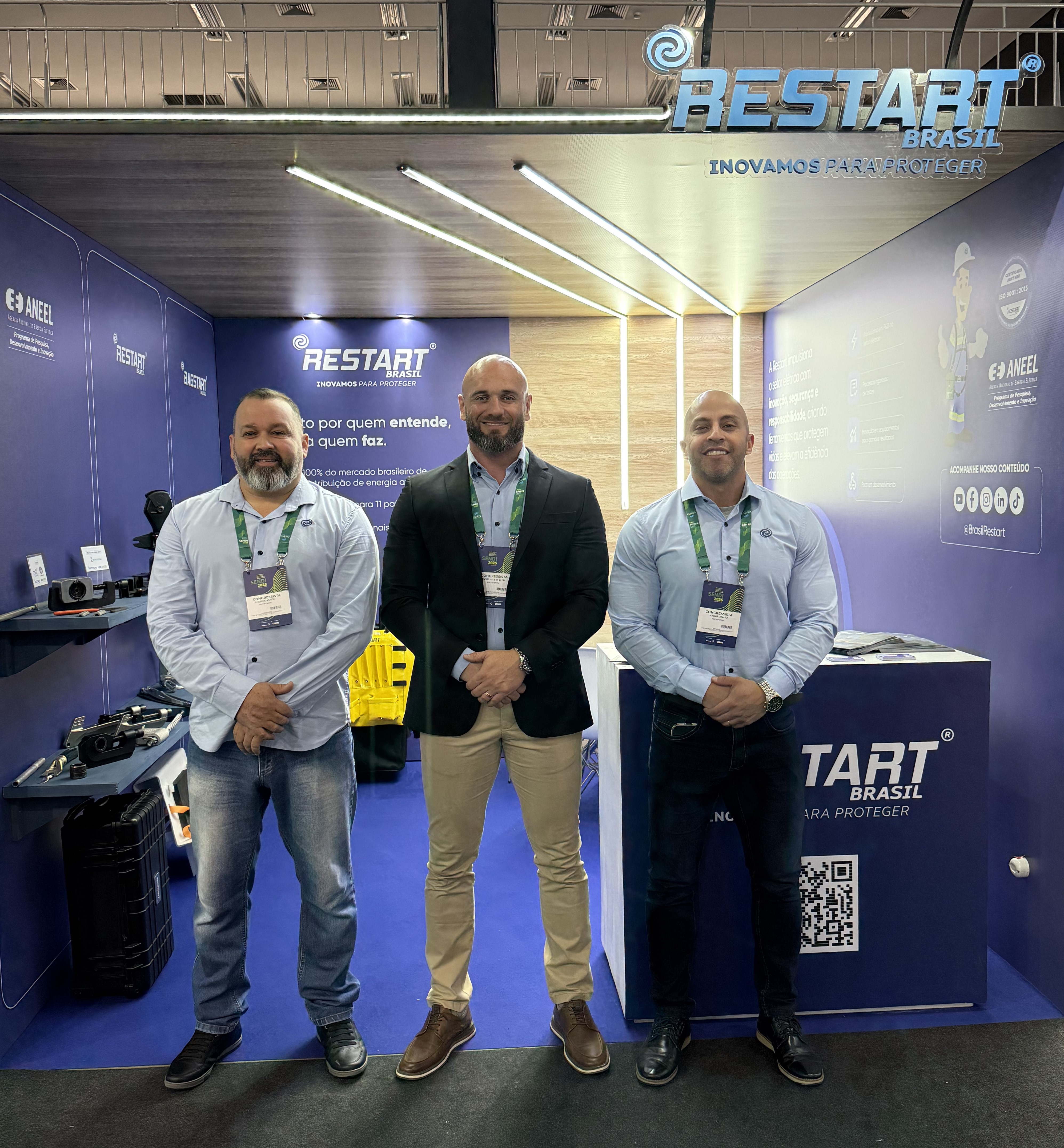 Representantes da Restart Brasil no SENDI 2025