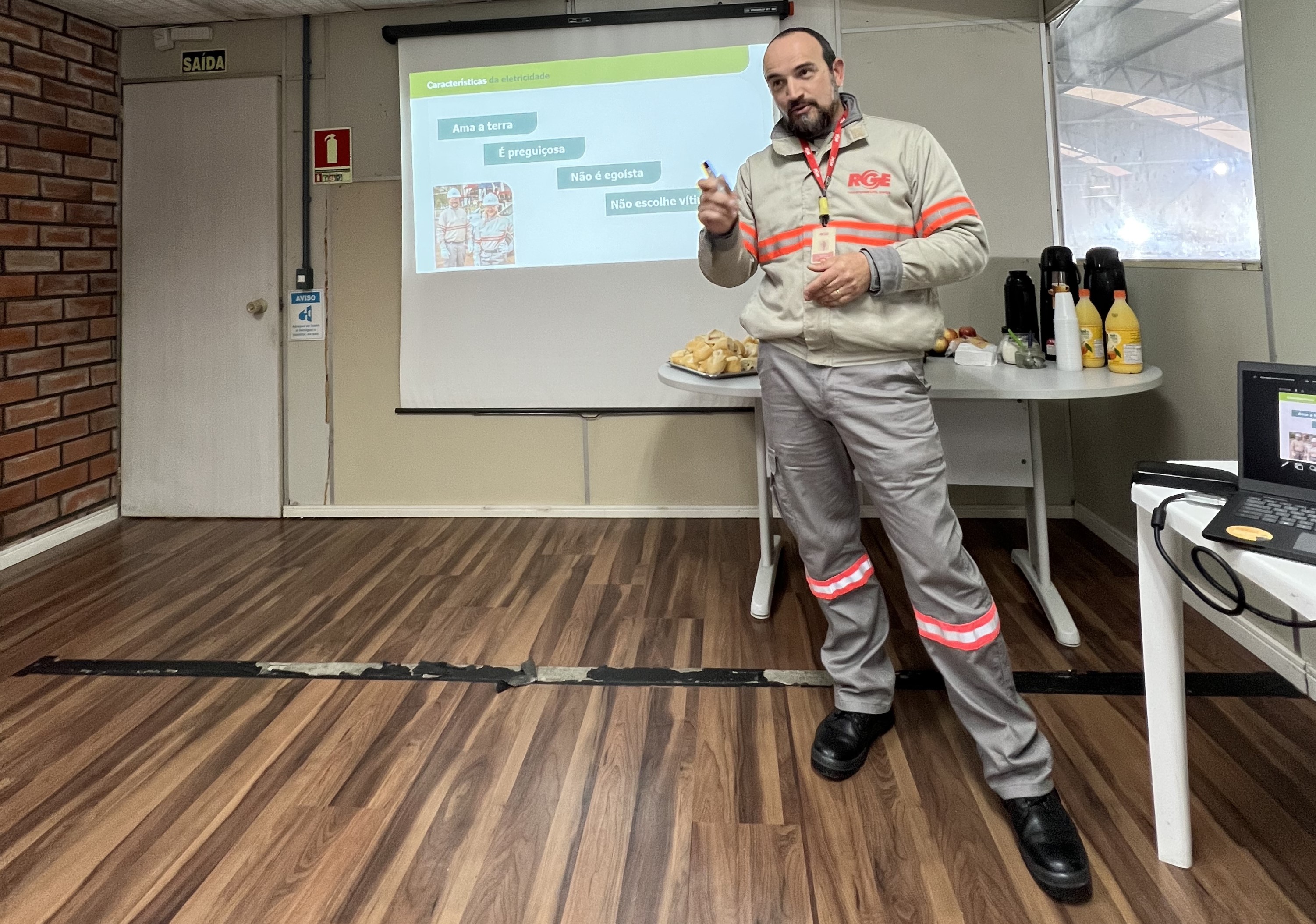 Palestrante na semana SIPAT 2025