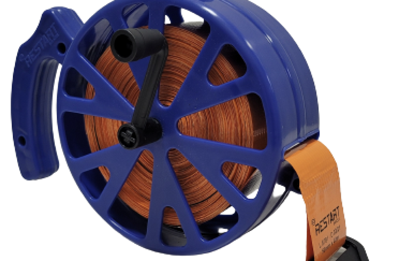 Recolhedor de fita, patente Restart Brasil